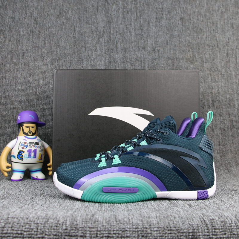 安踏ufo2天体3篮球鞋男子2021春款缓震耐磨高帮实战球鞋112111602