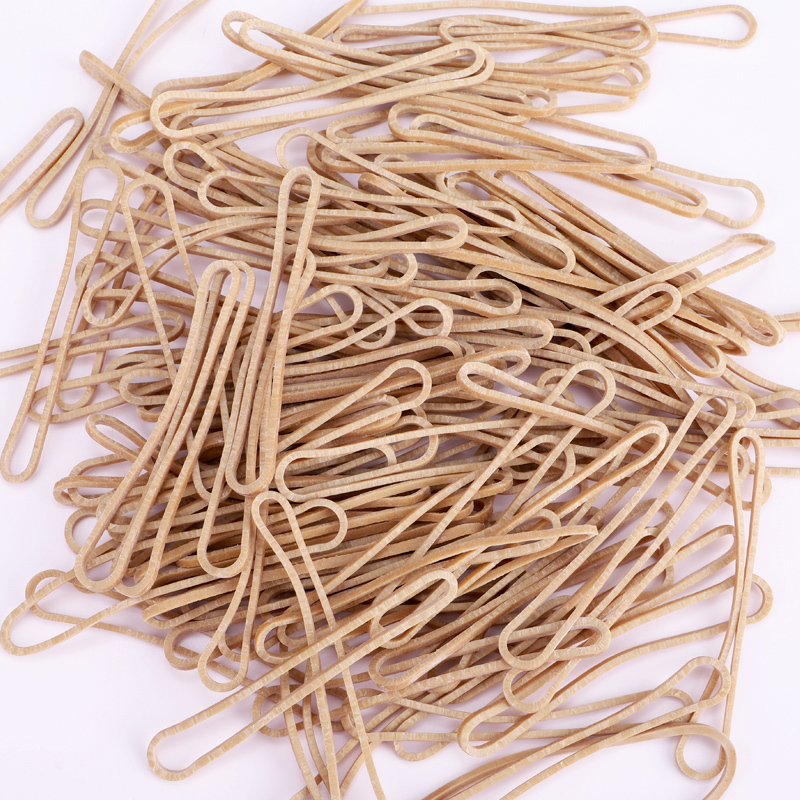 1斤装实验室耐橡皮筋牛皮筋皮套橡皮筋多用途橡皮筋对折长70mmx宽2mm