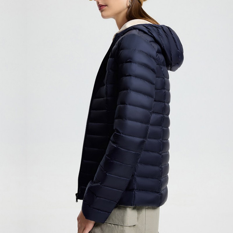 JOTT 女士羽绒服冬季连帽基础款高清大图