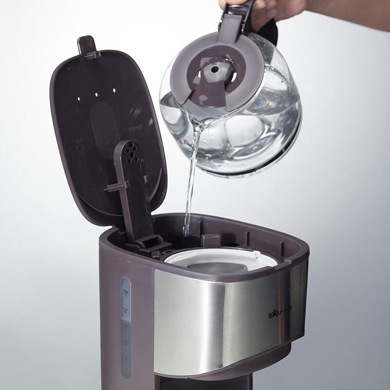 小熊(Bear) KFJ-A07V1 0.7L 咖啡机 (计价单位:台) 黑色高清大图