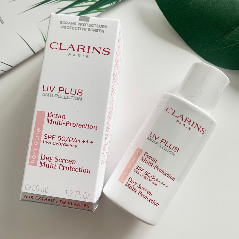 CLARINS娇韵诗 清透防晒乳/隔离防晒霜润50ml(粉色) SPF50 PA++++ 孕妇可用