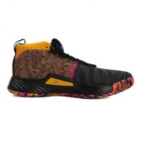 adidas阿迪达斯2020男士橡胶底中帮系带耐磨Dame 5 GCA利拉德篮球鞋EF9370
