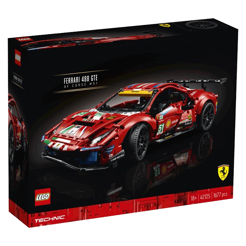 [全球购]乐高(LEGO)42125法拉利赛车积木益智儿童玩具 送礼
