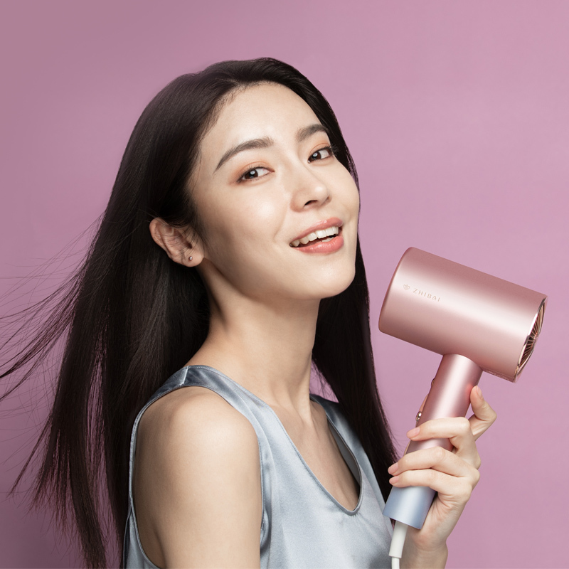 直白新一代水离子负离子护发吹风机家用大功率静音电吹风宋轶同款