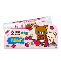 黑人(DARLIE)乐固齿儿童牙膏 60g 6-10岁 草莓味 新老包装随机发货