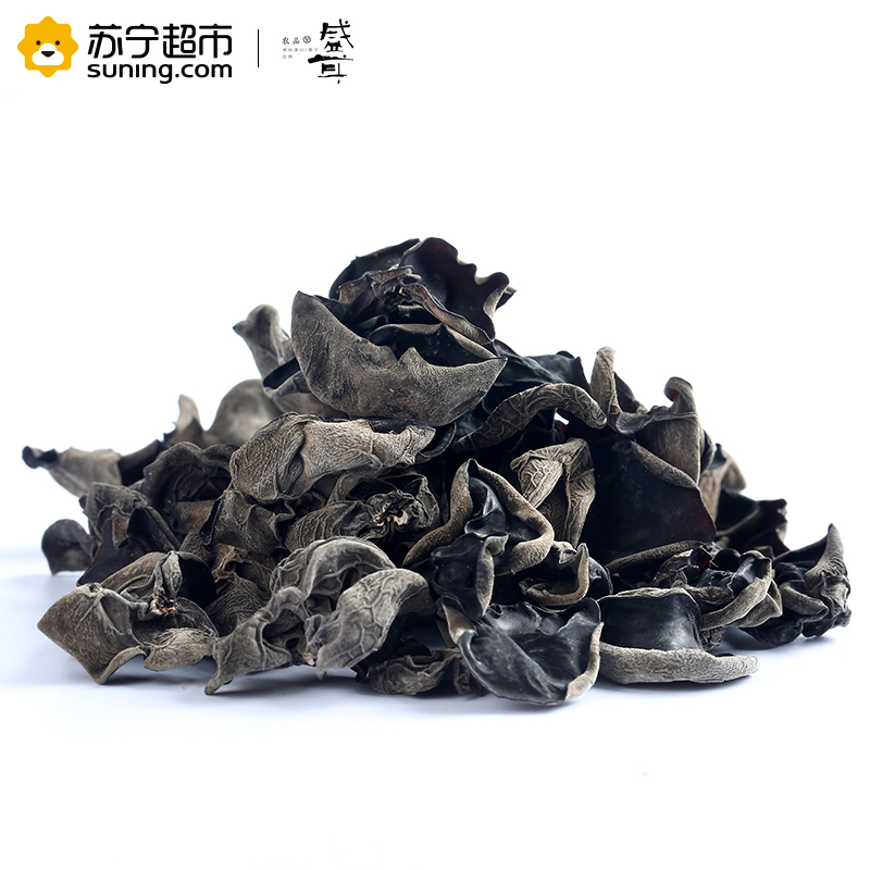 [苏宁超市]盛耳 东北黑木耳150g/袋*2 南北干货 精选