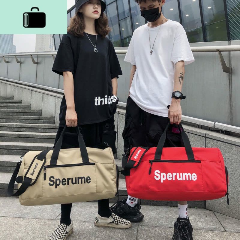 短期旅行包包女手提袋网红健身包男韩版大容量轻便短途旅李包NEW LAKE男士手提包图片