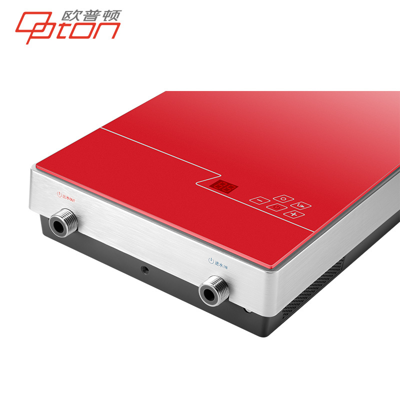 欧普顿(opton) F3B-85 薄小型电热水器即热式壁挂家用淋浴快速热洗澡机恒温