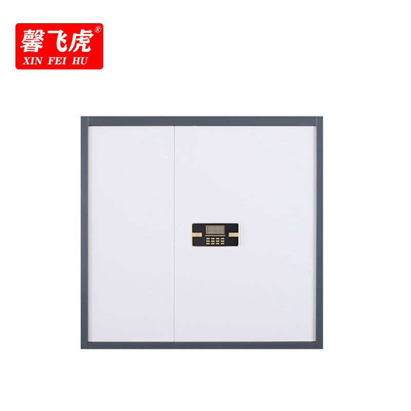 馨飞虎保密文件柜密码锁指纹锁机密档案柜900二抽/台高清大图