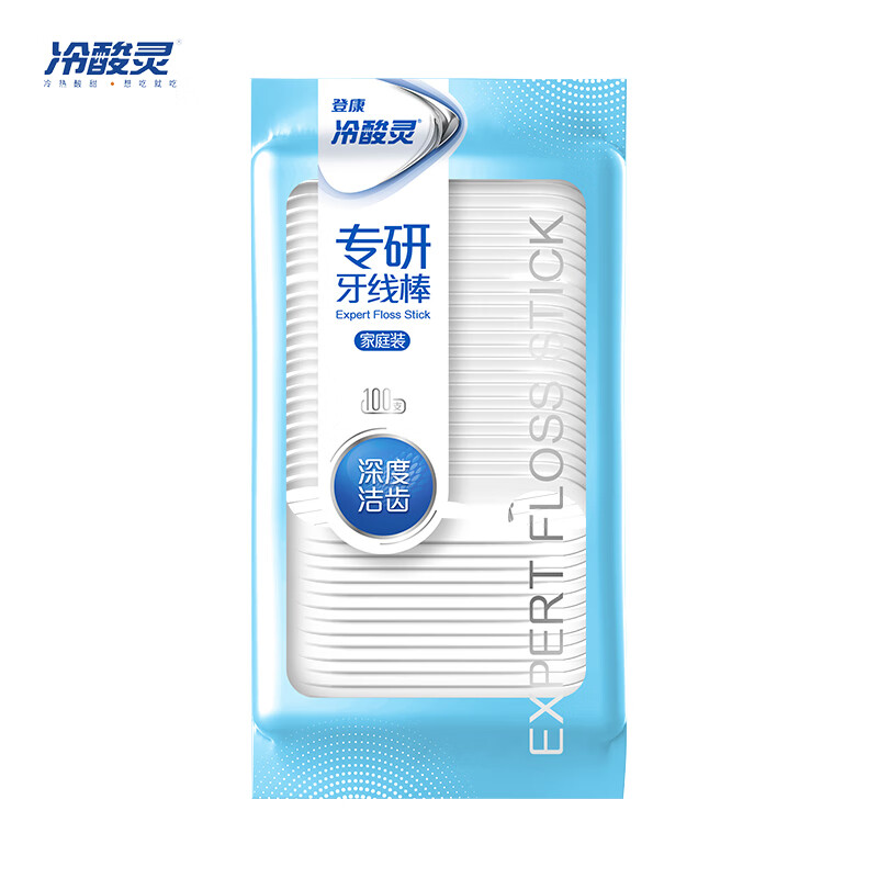 冷酸灵专研 牙线棒100支(袋装)