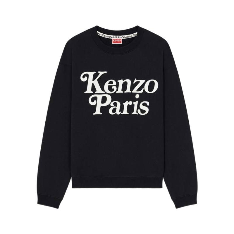 高田贤三(Kenzo)女士长袖圆领运动衫棉质舒适百搭休闲套头衫