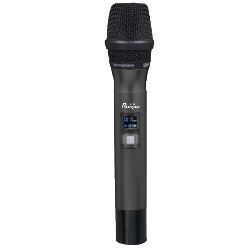 润普Runpu国产化 专业会议话筒 无线一拖八麦克风 4手持+4领夹RP-WPL9908K高清大图