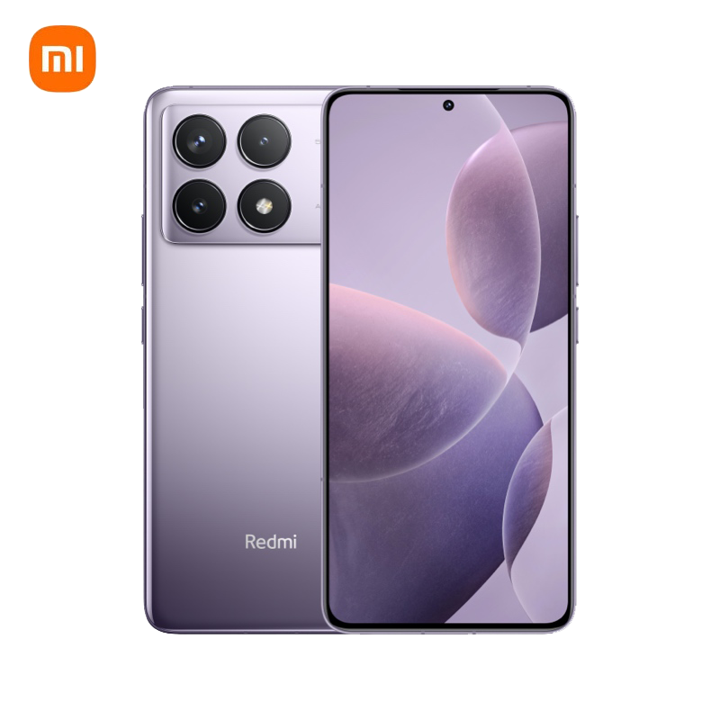 Redmi K70 第二代骁龙® 8 澎湃OS 第二代2K屏 120W+5000mAh 16GB+512GB 浅茄紫 小米红米K70 手机 至尊