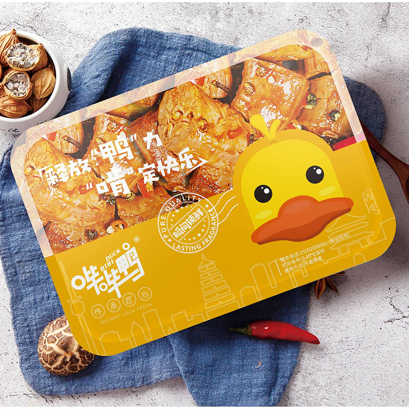 哔哔鸭香辣卤味土豆片150g/盒