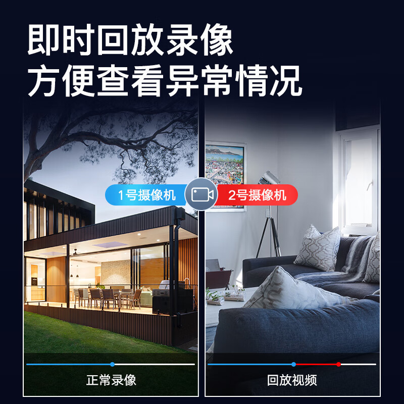 海康威视 32路 R系列高性能4盘位录像机+6T硬盘*2 高清安防监控主机