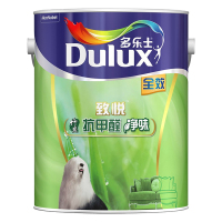 多乐士(Dulux)官方旗舰店致悦竹炭净味抗甲醛全效乳胶漆内墙 油漆涂料 墙面漆A742 6L哑光
