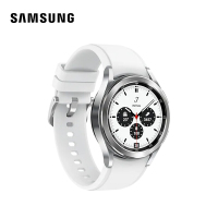三星 SAMSUNG Galaxy Watch4 Classic 智能手表 Wear OS系统 蓝牙通话 42mm 雪川银