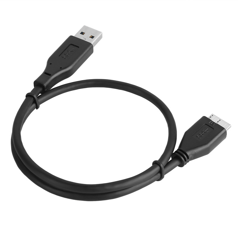 WD西部数据 移动硬盘 原装数据线 USB3.0接口 45cm(高速传输)东芝希捷西数 移动硬盘盒子三星note3连接线高清大图