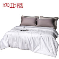 金丝莉(KINTHERI) 60支全棉提花蚕丝被 200*230cm JB-1357 条
