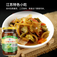 三和四美酱菜 喝粥下饭咸菜 什锦菜 375g*2瓶 扬州特产 中华老字号