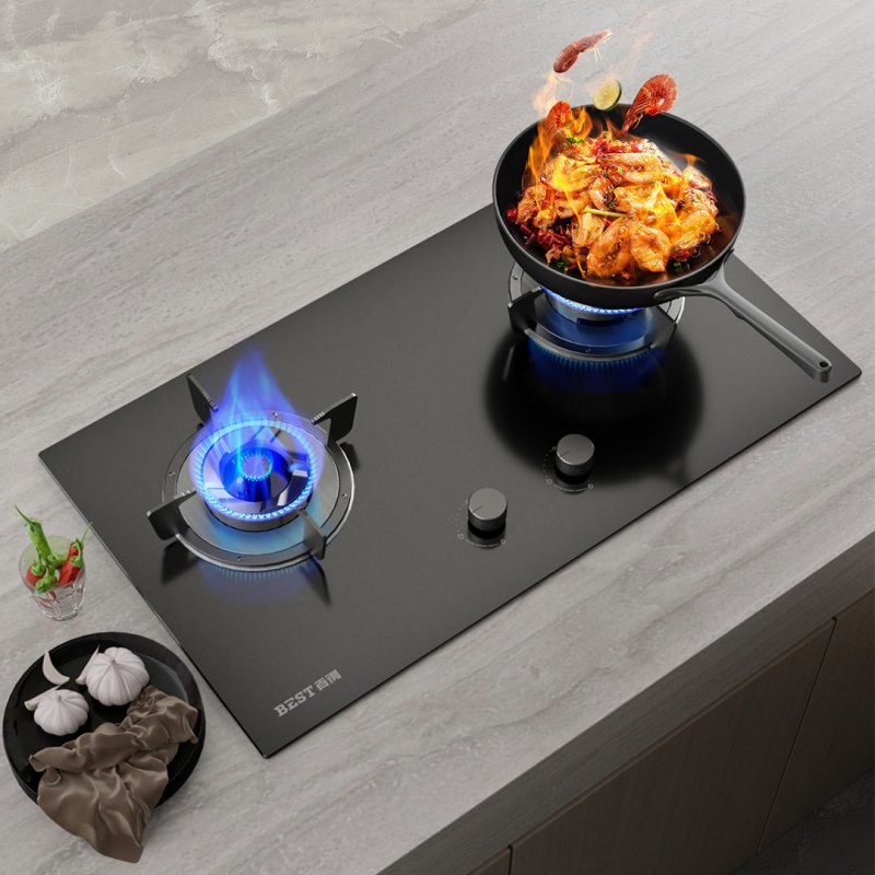 百得(BEST)华帝股份燃气灶AQ11 5.0kW直焰猛火灶全进风设计高热效加宽底壳自由换装清洁体验升级液化气高清大图