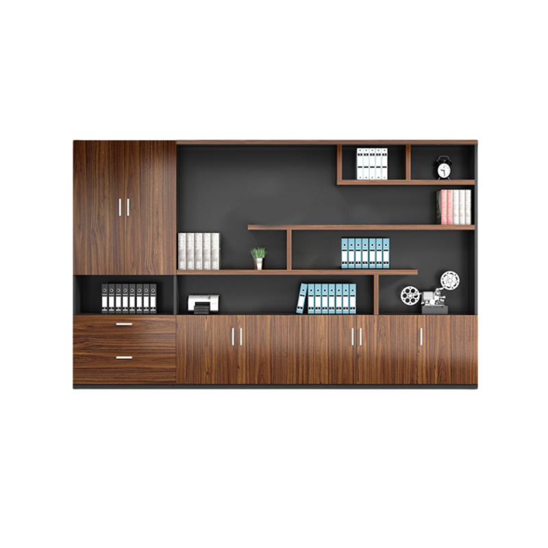 金佑莱矮柜文件柜木质书柜档案柜子(可定制)个(七门书柜)