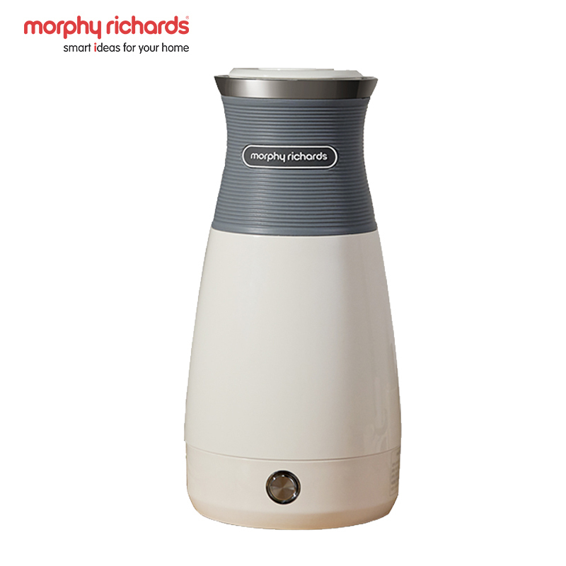 摩飞电器(MORPHY RICHARDS)MR6090灰色便携式烧水壶电热家用水壶小型旅行电热水壶一体全自动电水壶XX