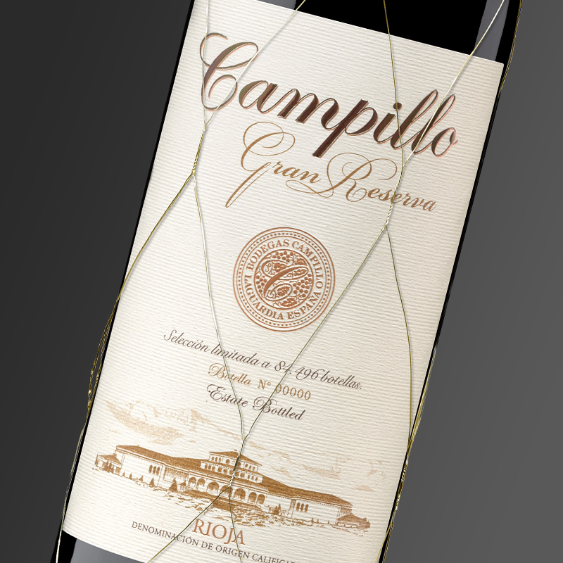 西班牙原瓶进口干红葡萄酒 Campillo(卡皮罗)GRAN RESERVA 1994 珍藏陈酿1994 红酒里奥哈产区