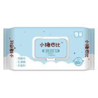 小猪巴比婴儿活肤柔湿巾80片