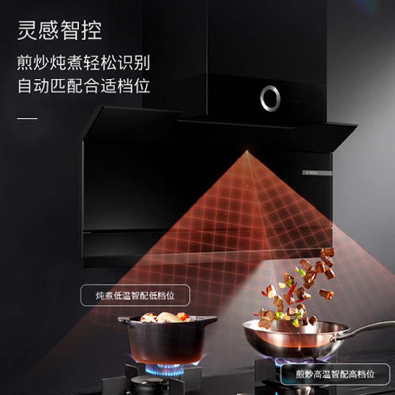 Bosch/博世 DWF9GCR70W 新品T8智能瞬吸家用大吸力自清洁油烟机高清大图