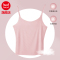 猫人女士吊带衫短款内穿薄款冰丝夏季60支莫代尔无痕抑菌可爱女打底衫