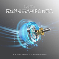 飞利浦(Philips)电动剃须刀 旋转式三刀头充电式男士刮胡刀 快速干净剃须全身水洗 5分钟闪充S2302/02