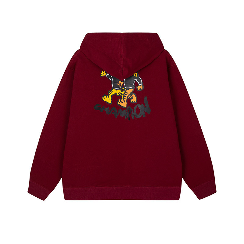 champion冠军卫衣连帽春秋老虎情侣装帽衫冬季外套虎虎上衣服