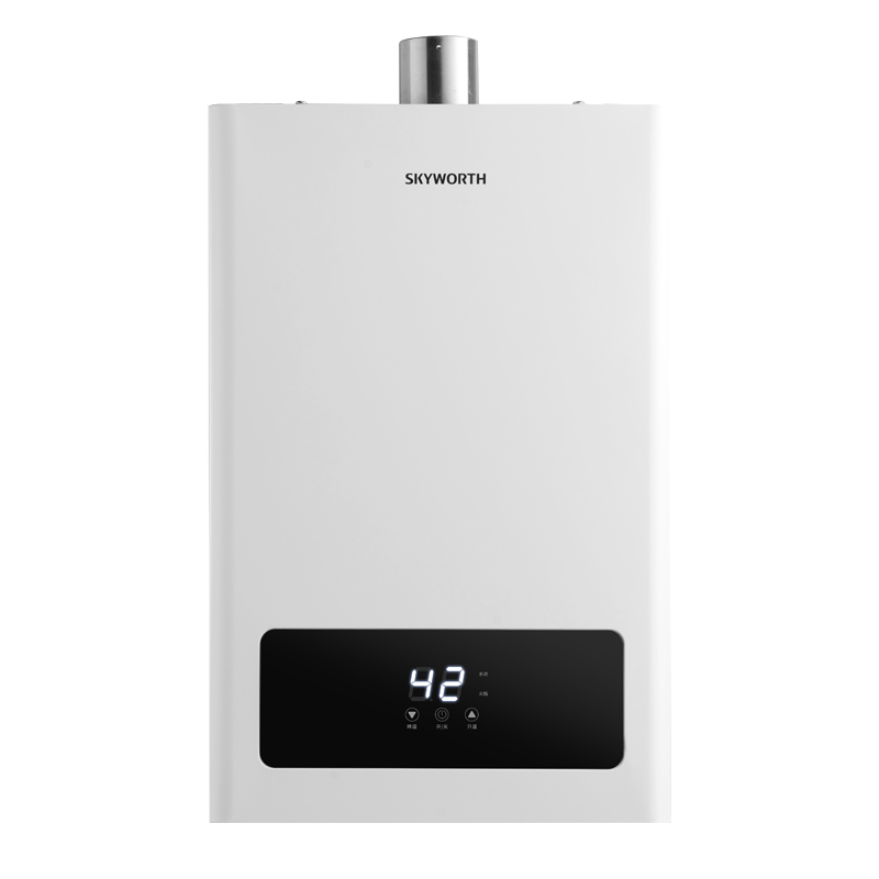skyworth创维燃气热水器家用电天然气10升煤气液化气即热10l强排恒温