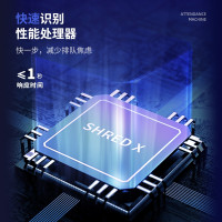 得力(deli)考勤机 高灵敏度快速识别 大容量企业员工打卡机公司签到机 [3960S]指纹考勤机 1200枚指纹容量