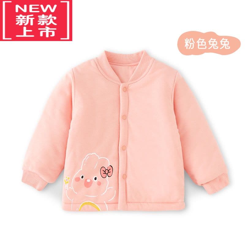 可莉允儿童棉服秋冬婴儿棉衣夹棉加厚上衣男童女童冬装宝宝棉袄内胆外套图片