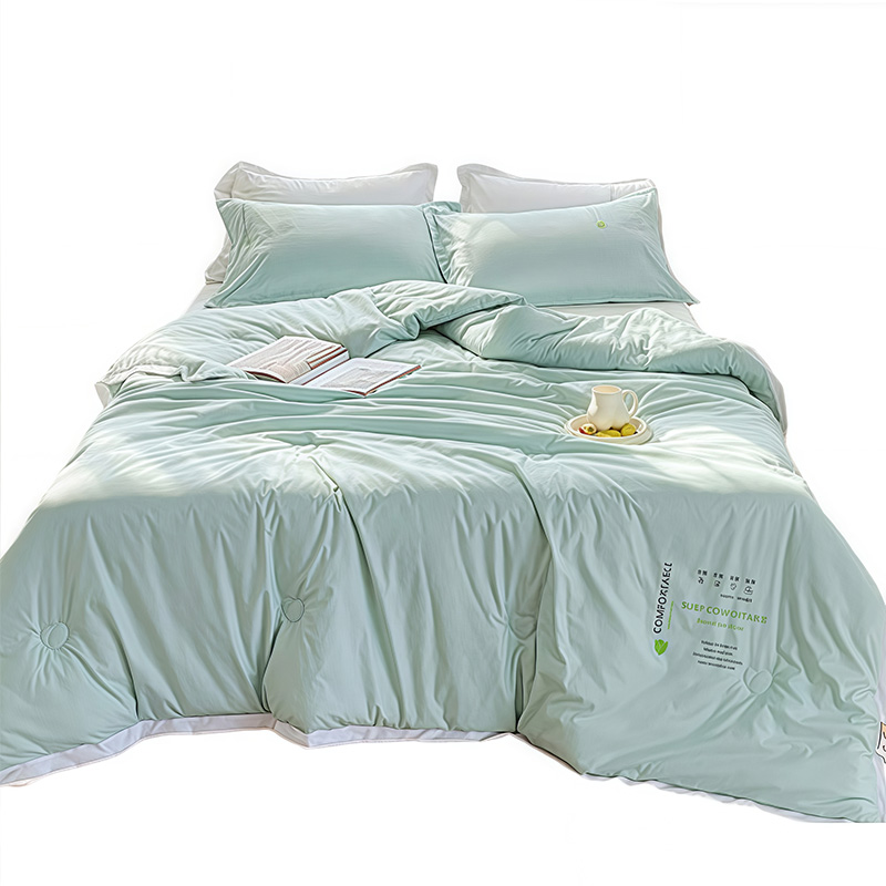 亿洛莱 空调被 150*200cm 条高清大图