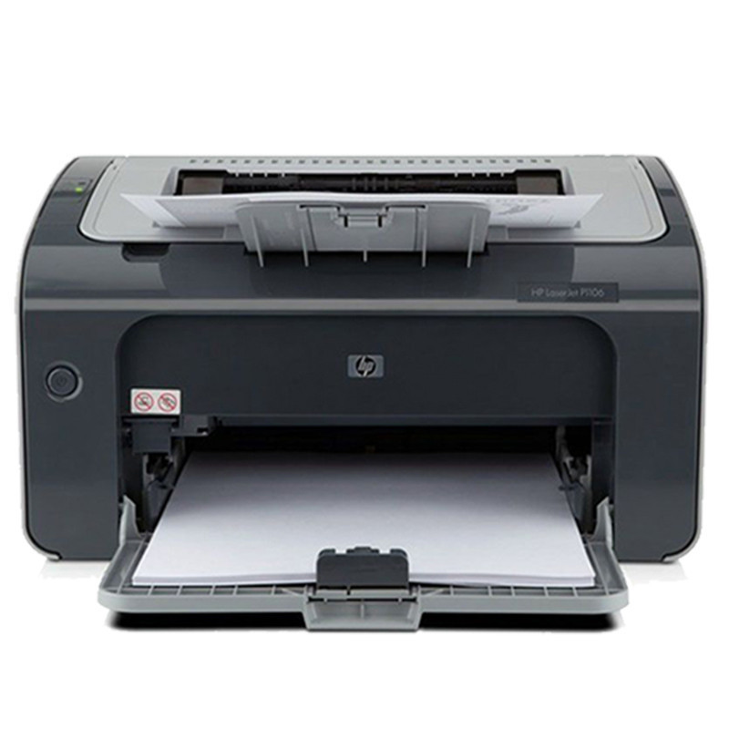 惠普 LaserJet Pro P1106 黑白激光打印机 含辅材安装