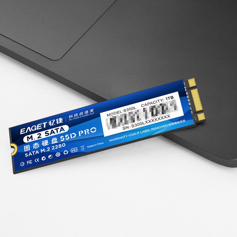 忆捷(Eaget) S300L-1TB固态(SSD固态硬盘、M.2接口、NGFF协议)【价格