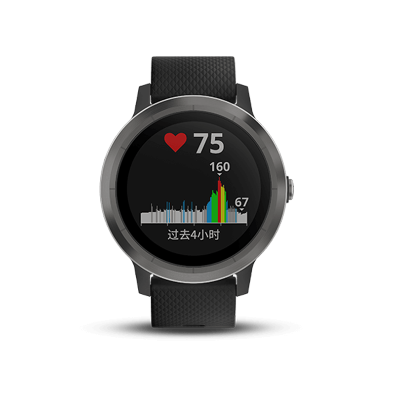 Garmin佳明vivoactive3GPS定位智能运动功能手表跑步骑行游泳来电提醒睡眠监测(遂空黑 PVD镀膜)