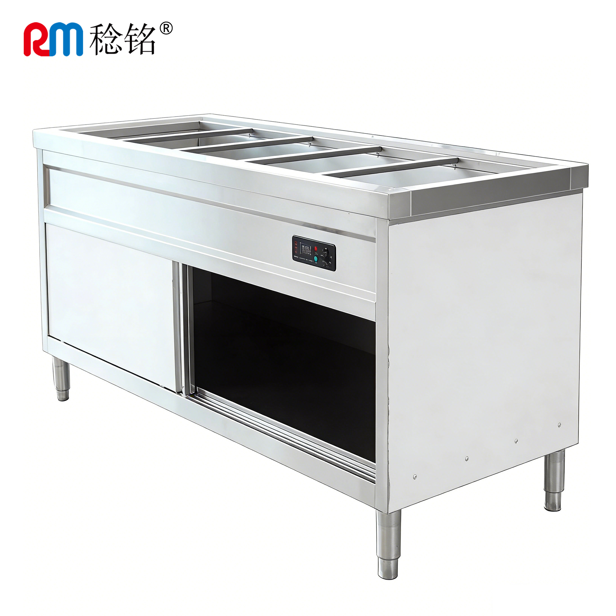 稔铭 五格保温售饭柜 1800*700*800mm 台高清大图