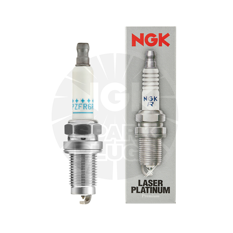 NGK双铂金火花塞PZFR6R 5758单支装速腾迈腾朗逸宝来途安途观高尔夫POLO尚酷明锐速派比亚迪秦宋G6