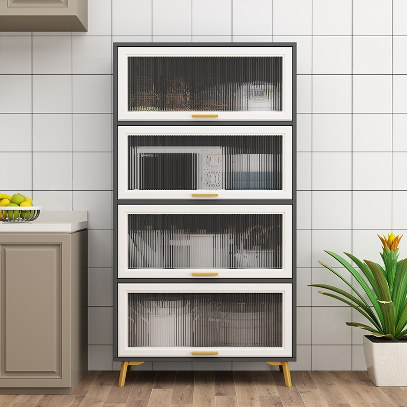 迪玛森餐边柜现代简约厨房储物柜子客餐厅收纳柜家用靠墙碗柜酒柜置物