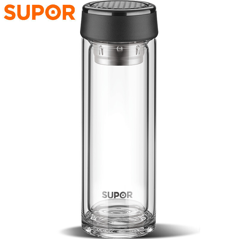 苏泊尔(SUPOR)双层隔热玻璃杯 过滤网