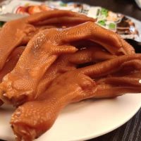 【中华特色】永定馆 客家土楼肉类零食龙岩下洋泡鸭爪360g约12个 福建特产永定泡鸭掌 华东