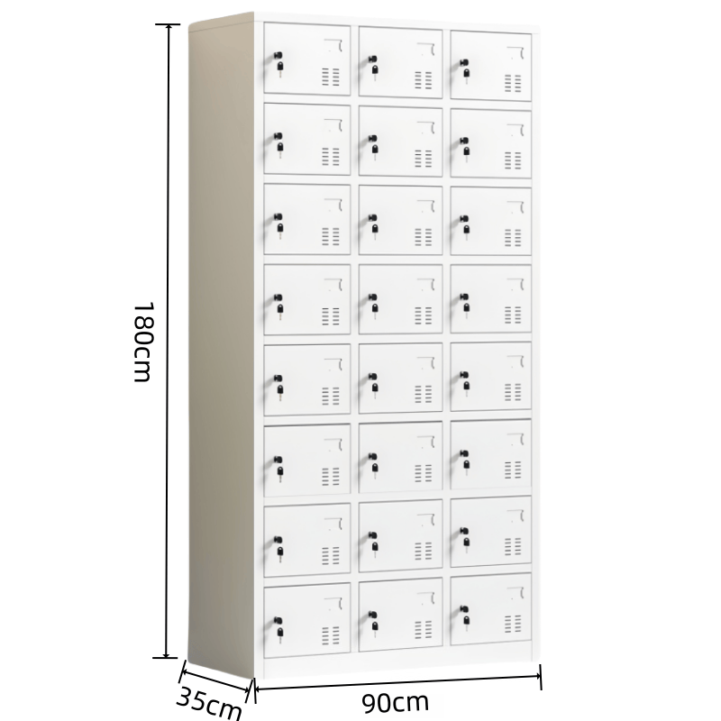 鑫木樽更衣柜二十四门台高清大图