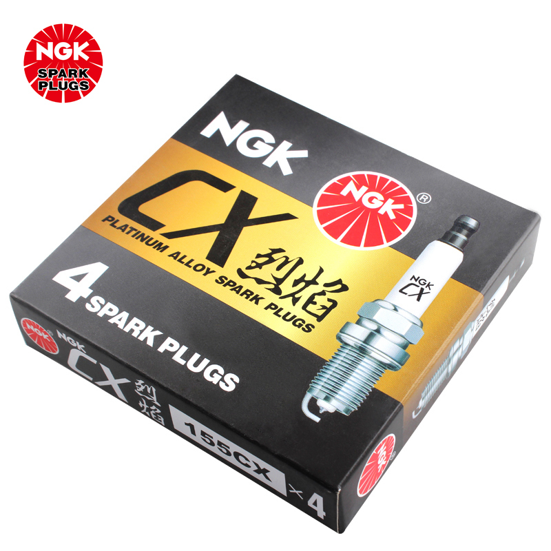 NGK 烈焰铂金火花塞 155CX 四支装 风神L60/帅客/御轩