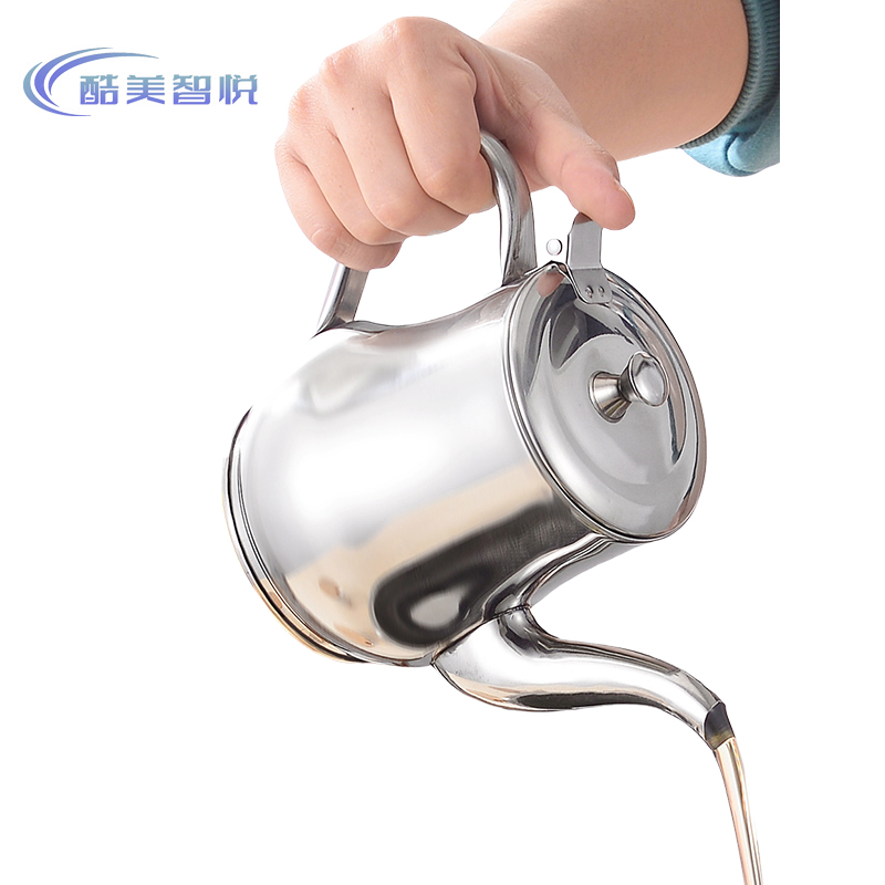 酷美智悦 304不锈钢油壶1500ml KM-JZ532 个高清大图