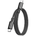 安克ANKER 充电线双头type-c适用于华为小米安卓苹果快充100W数据线 1.8m 黑色