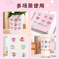 儿童宝石贴纸水晶钻石卡通贴贴纸公主女孩3d立体粘贴美甲装饰玩具